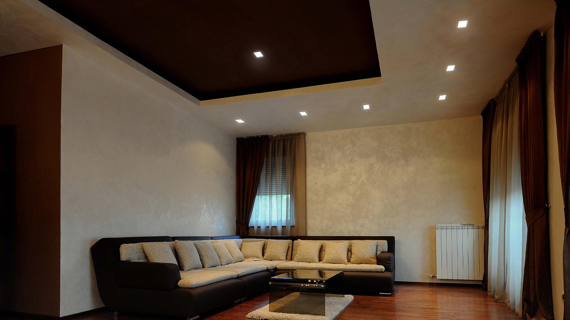 living room interior wall spotlights 3/5