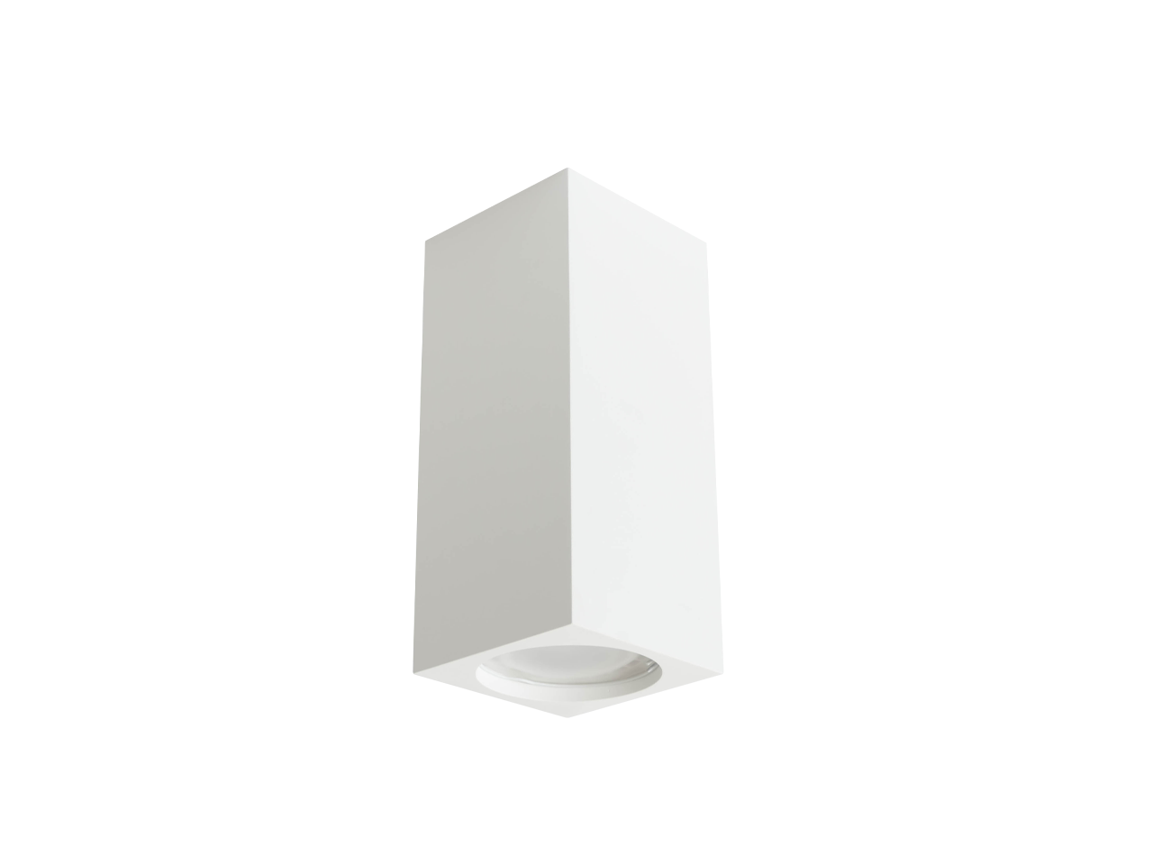 plafoniera bianca minimale 1/2